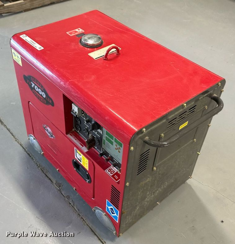 image for item ER8800 Tahoe Industries 7000 LXR generator
