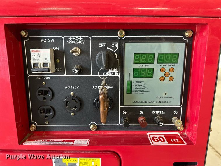 image for item ER8800 Tahoe Industries 7000 LXR generator