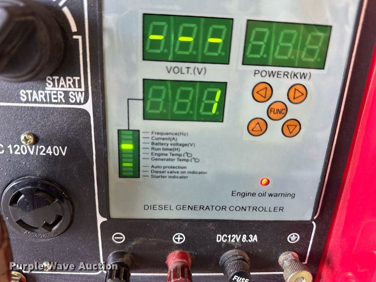 image for item ER8800 Tahoe Industries 7000 LXR generator