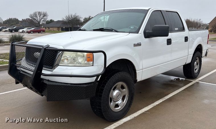 image for item EY9910 2007 Ford F150 SuperCrew pickup truck