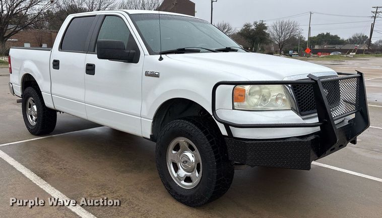 image for item EY9910 2007 Ford F150 SuperCrew pickup truck