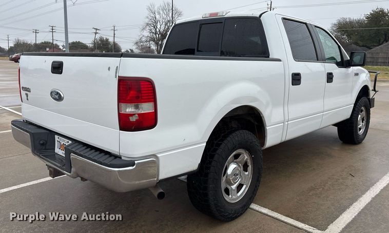 image for item EY9910 2007 Ford F150 SuperCrew pickup truck