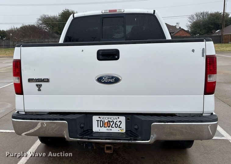 image for item EY9910 2007 Ford F150 SuperCrew pickup truck