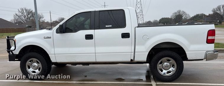 image for item EY9910 2007 Ford F150 SuperCrew pickup truck