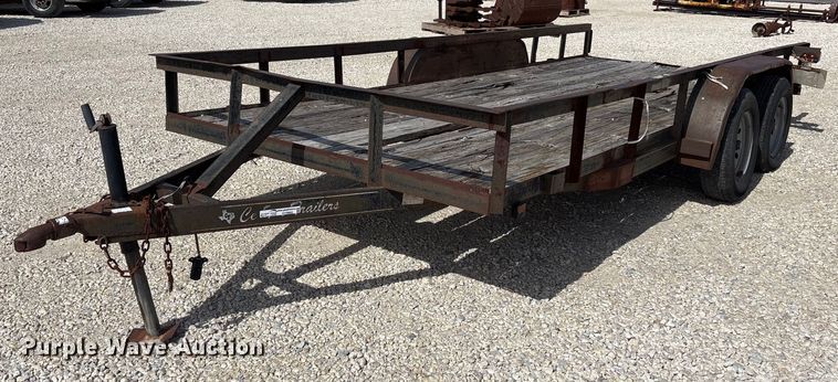 image for item EY9960 2007 CenTex utility trailer