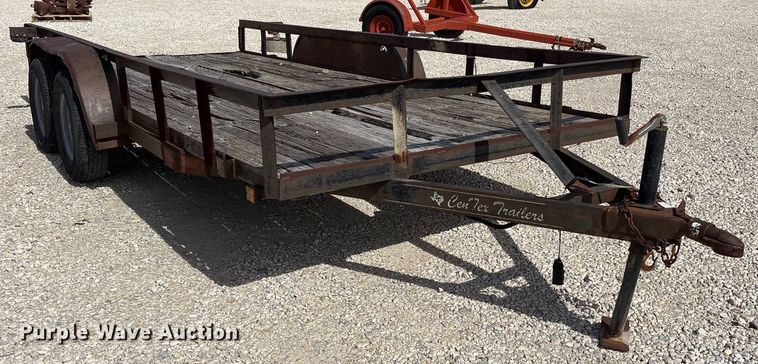 image for item EY9960 2007 CenTex utility trailer