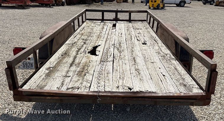 image for item EY9960 2007 CenTex utility trailer