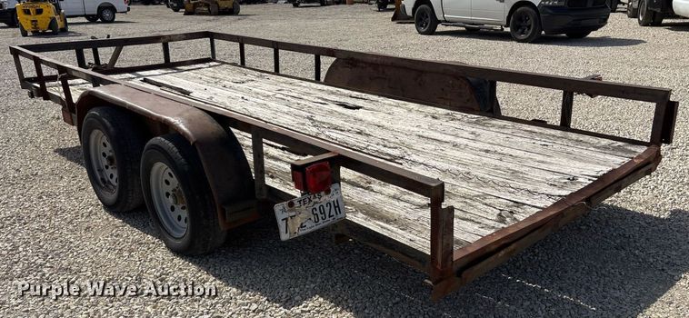 image for item EY9960 2007 CenTex utility trailer