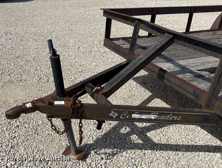 image for item EY9960 2007 CenTex utility trailer