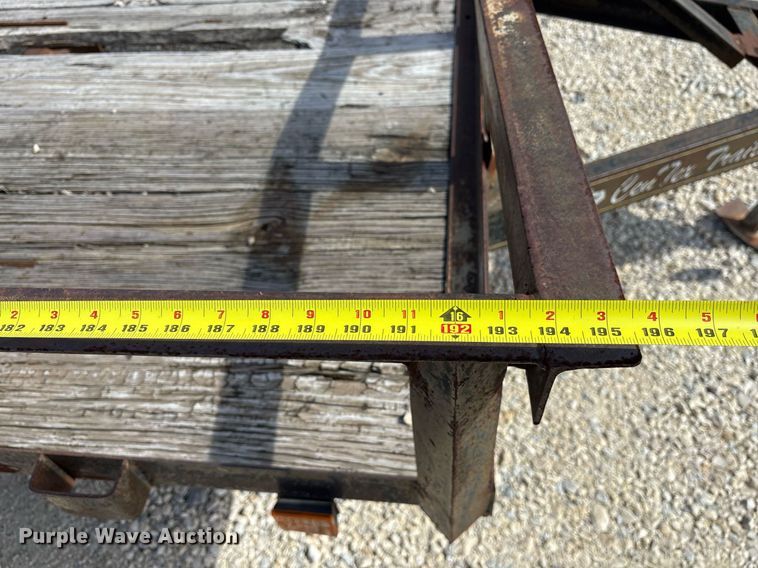 image for item EY9960 2007 CenTex utility trailer