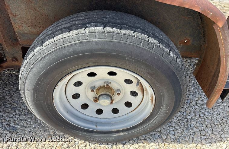 image for item EY9960 2007 CenTex utility trailer