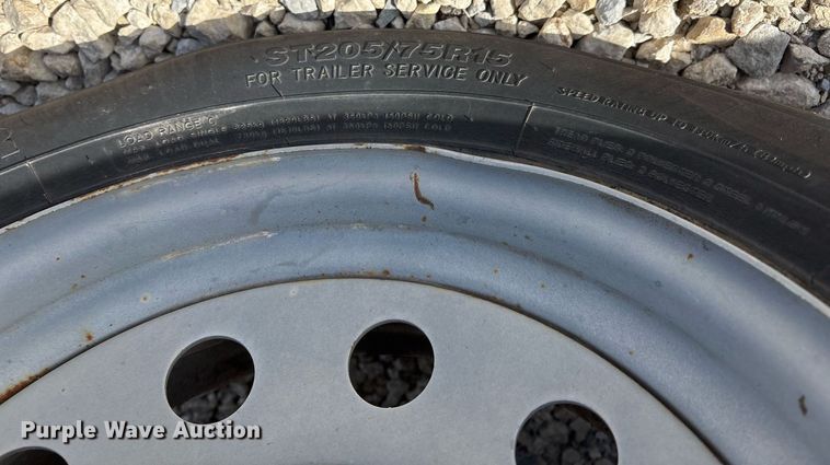 image for item EY9960 2007 CenTex utility trailer