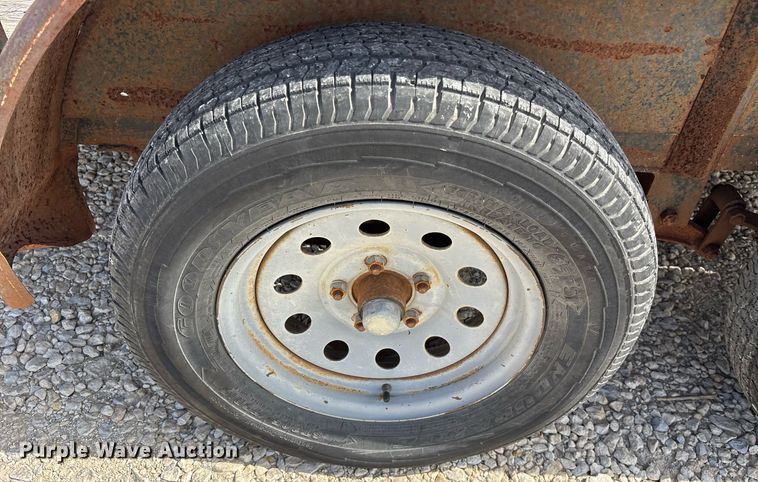 image for item EY9960 2007 CenTex utility trailer