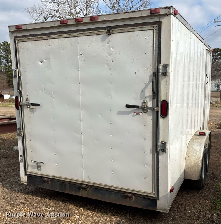 image for item EY9993 2014 Covered Wagon CW7X16TA2 enclosed cargo trailer
