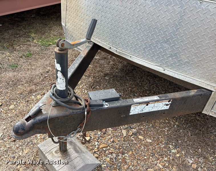 image for item EY9993 2014 Covered Wagon CW7X16TA2 enclosed cargo trailer