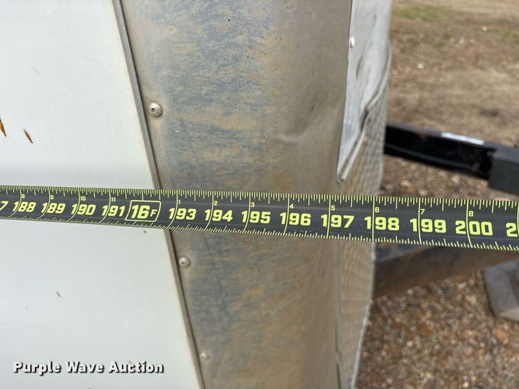 image for item EY9993 2014 Covered Wagon CW7X16TA2 enclosed cargo trailer