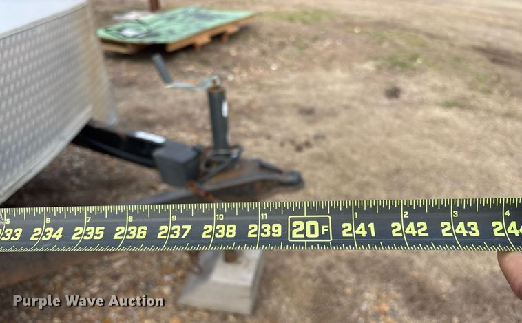 image for item EY9993 2014 Covered Wagon CW7X16TA2 enclosed cargo trailer