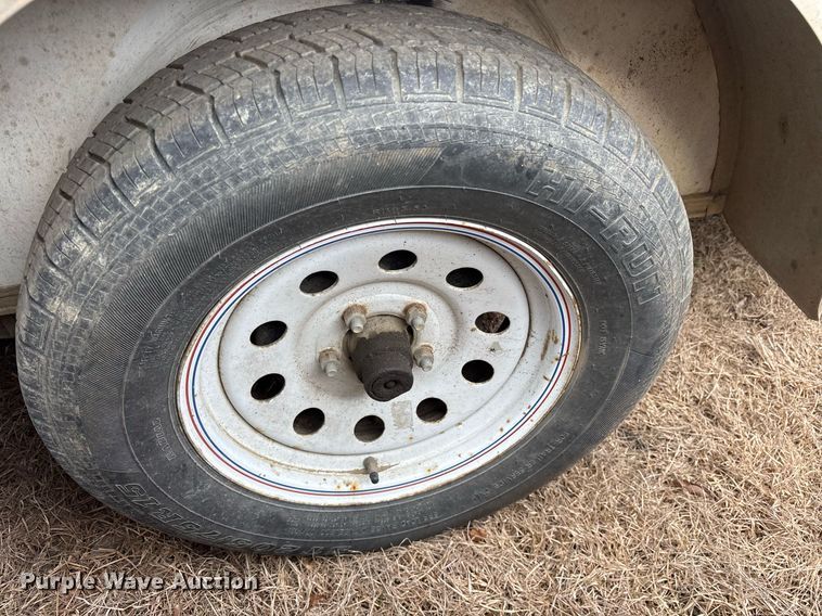 image for item EY9993 2014 Covered Wagon CW7X16TA2 enclosed cargo trailer