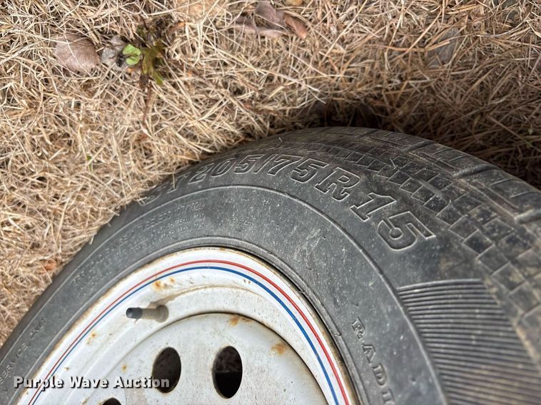 image for item EY9993 2014 Covered Wagon CW7X16TA2 enclosed cargo trailer