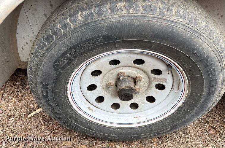 image for item EY9993 2014 Covered Wagon CW7X16TA2 enclosed cargo trailer