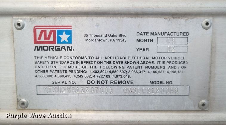 image for item MV9199 2003 Freightliner FC70 box truck