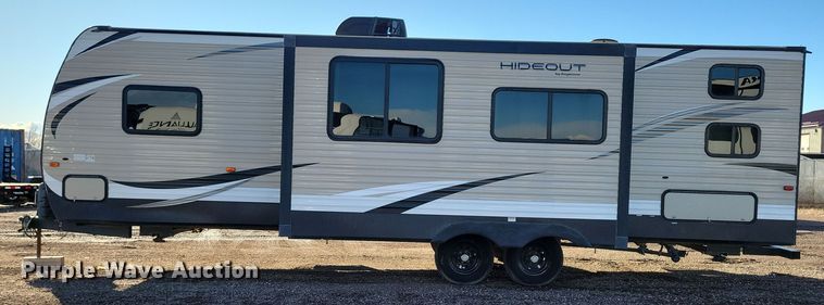 image for item NB9839 2018 Keystone Hideout 28BHS camper