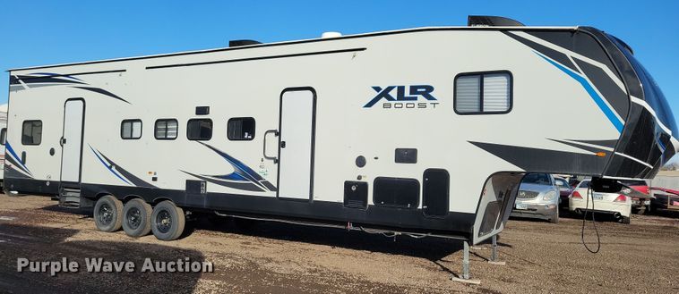 image for item NB9841 2022 Forest River XLR Boost 36TSX16 toy hauler camper