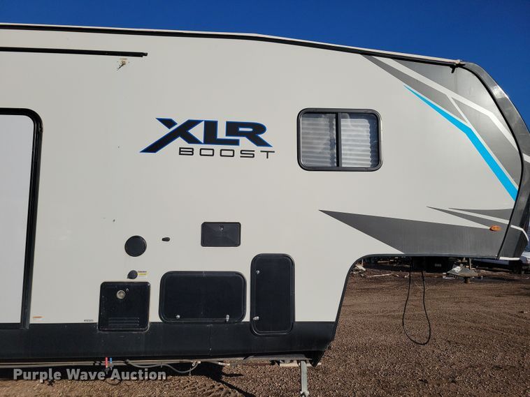 image for item NB9841 2022 Forest River XLR Boost 36TSX16 toy hauler camper