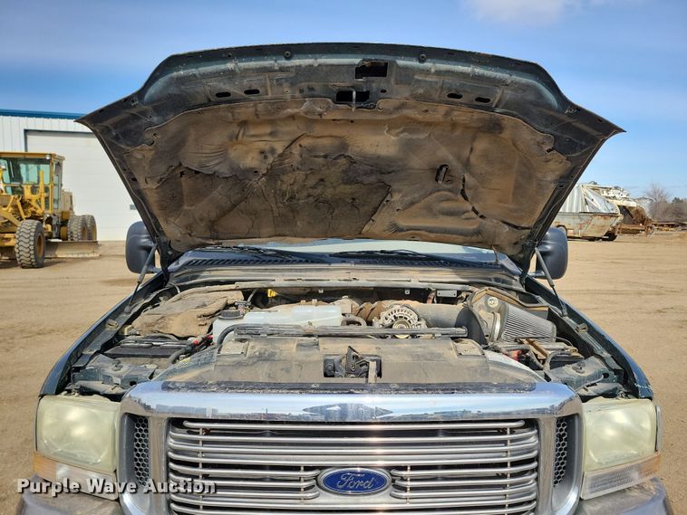 image for item NB9874 2002 Ford F250 Super Duty Crew Cab pickup truck