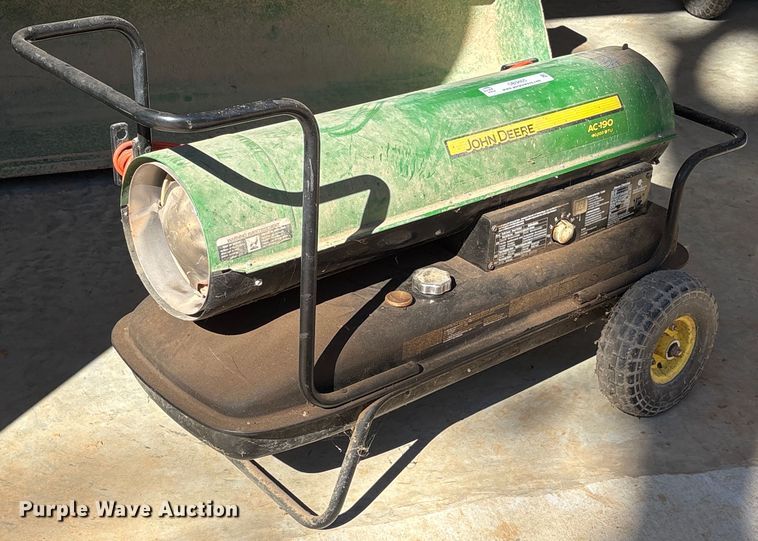 image for item OB9405 John Deere AC190 heater