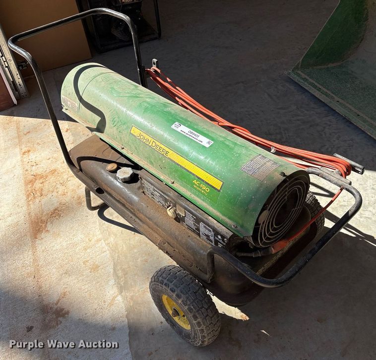 image for item OB9405 John Deere AC190 heater