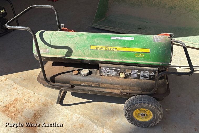image for item OB9405 John Deere AC190 heater