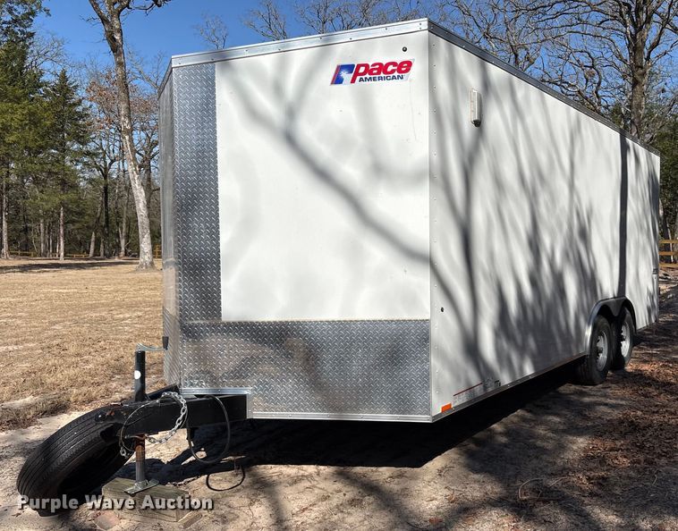 image for item OB9407 2023 Pace American PSABC8.5X20TE3FF enclosed cargo trailer