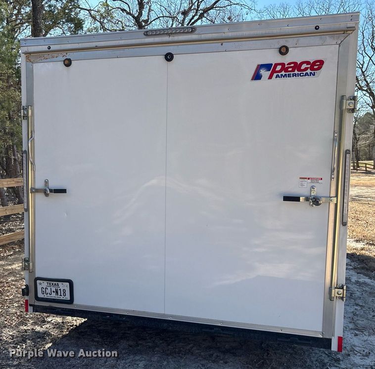 image for item OB9407 2023 Pace American PSABC8.5X20TE3FF enclosed cargo trailer
