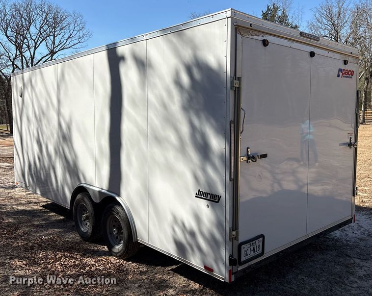 image for item OB9407 2023 Pace American PSABC8.5X20TE3FF enclosed cargo trailer