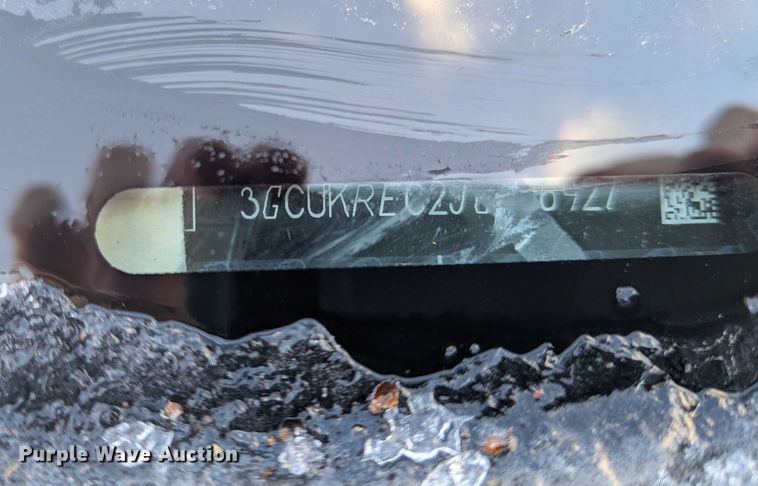 image for item OJ9923 2018 Chevrolet Silverado 1500 Crew Cab pickup truck