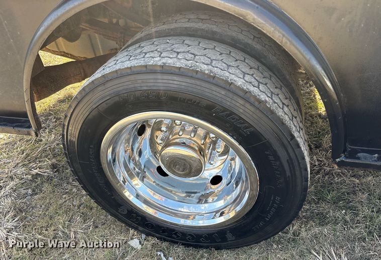 image for item OK9513 2008 Ford F450 Super Duty Crew Cab flatbed truck