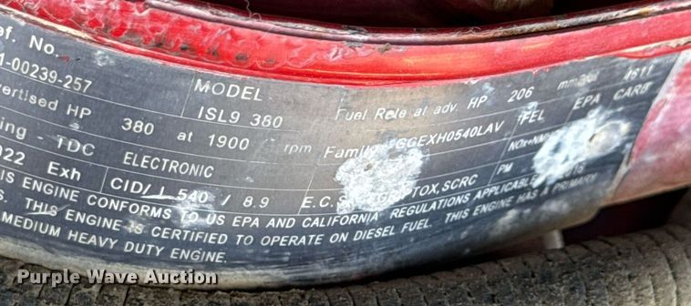 image for item DH9837 2009 Sterling L8500 ready mix truck