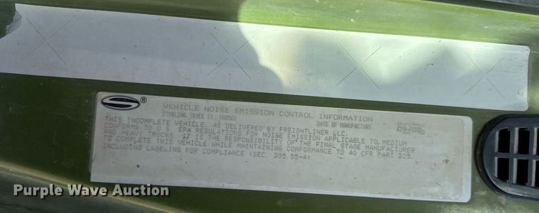 image for item DH9838 2009 Sterling L8500 ready mix truck