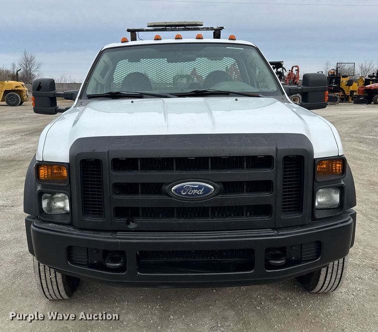 image for item DH9854 2008 Ford F550 SuperDuty XL rollback truck