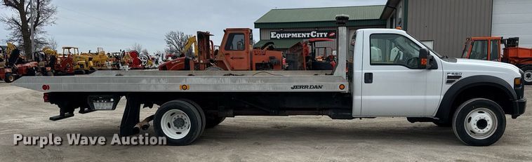 image for item DH9854 2008 Ford F550 SuperDuty XL rollback truck