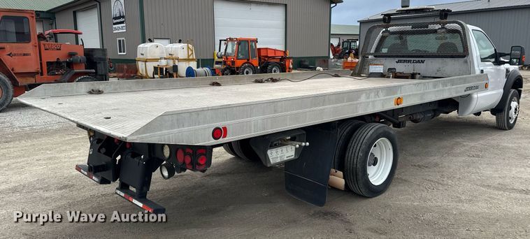 image for item DH9854 2008 Ford F550 SuperDuty XL rollback truck