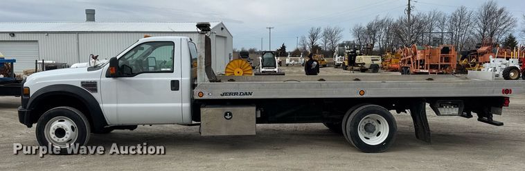 image for item DH9854 2008 Ford F550 SuperDuty XL rollback truck