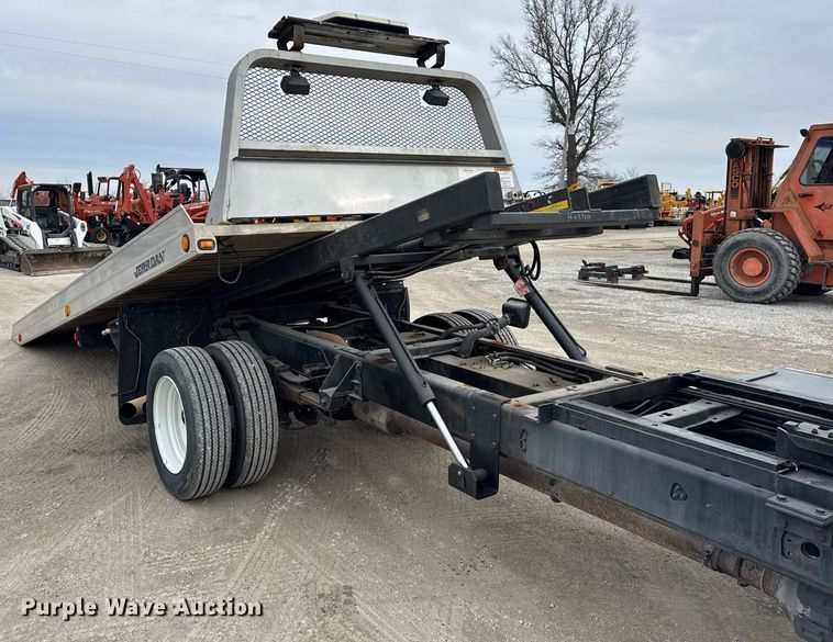 image for item DH9854 2008 Ford F550 SuperDuty XL rollback truck