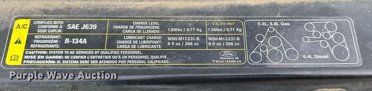 image for item DH9854 2008 Ford F550 SuperDuty XL rollback truck