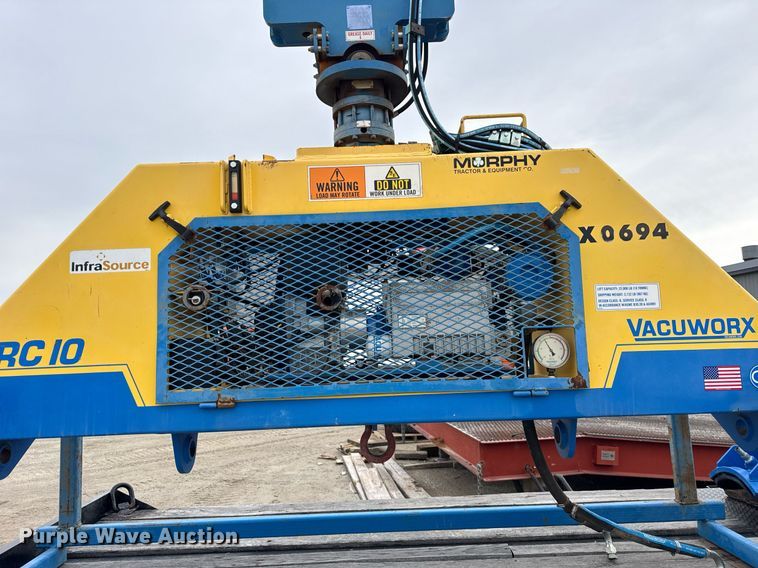 image for item DH9857 Vacuworx RC10 vacuum pipe lifter