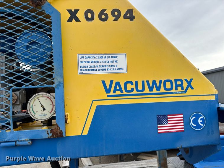 image for item DH9857 Vacuworx RC10 vacuum pipe lifter