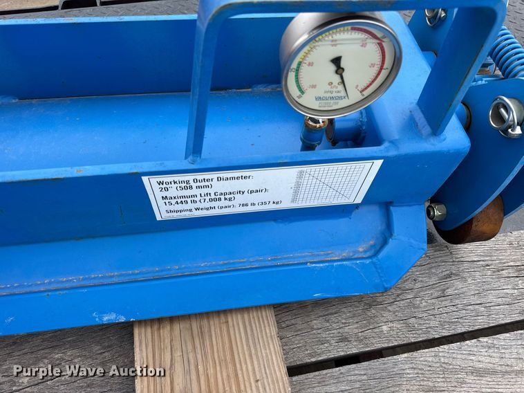 image for item DH9857 Vacuworx RC10 vacuum pipe lifter