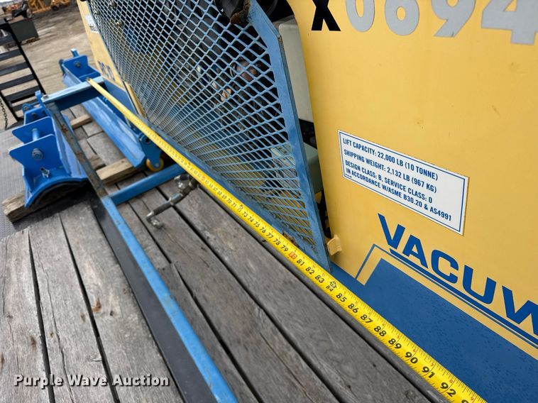 image for item DH9857 Vacuworx RC10 vacuum pipe lifter