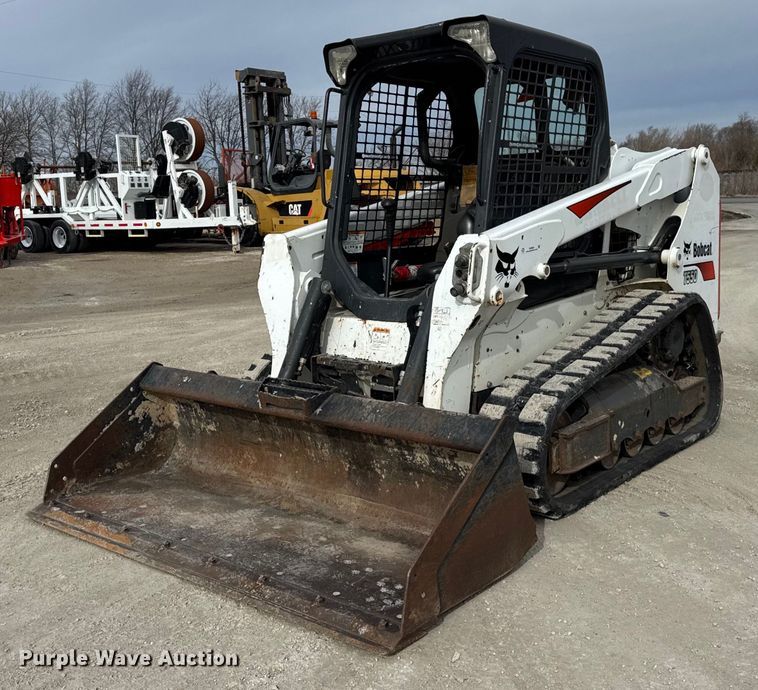 image for item DH9860 2018 Bobcat T550 tracked skid steer loader